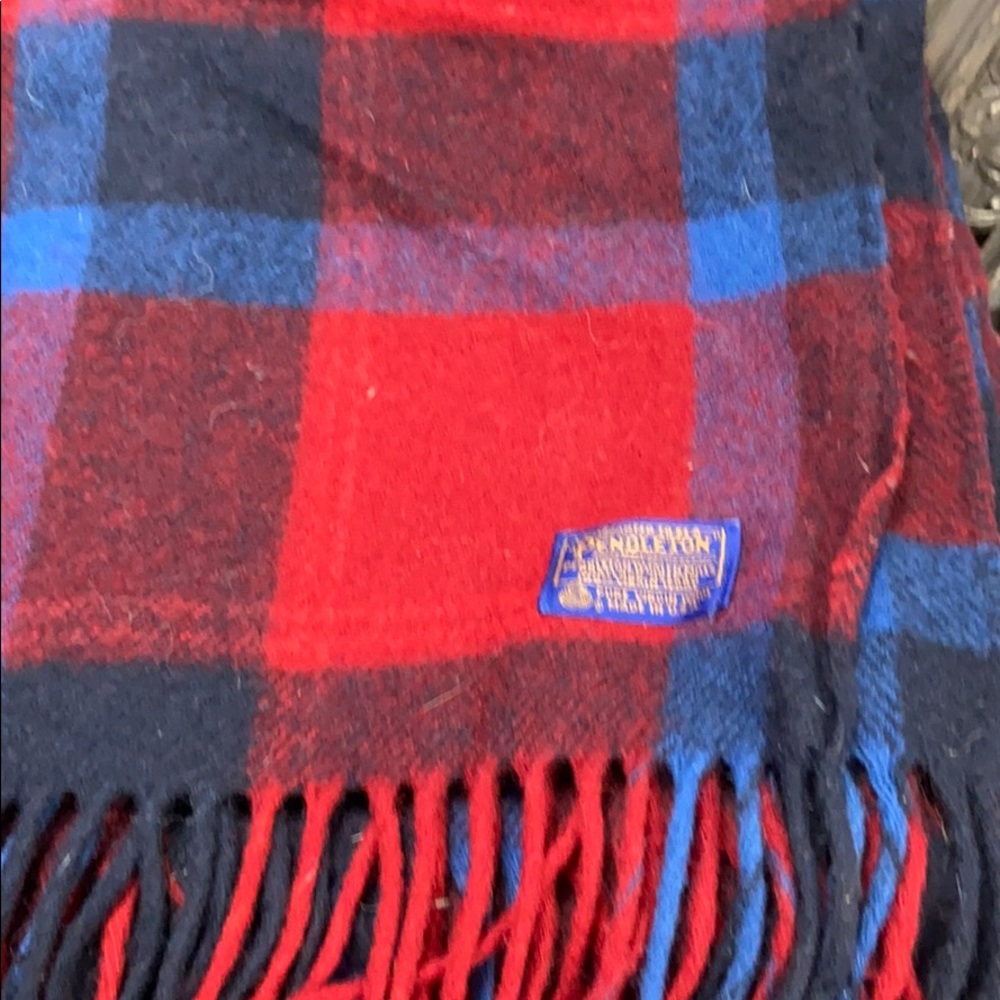 Pendleton wool throw